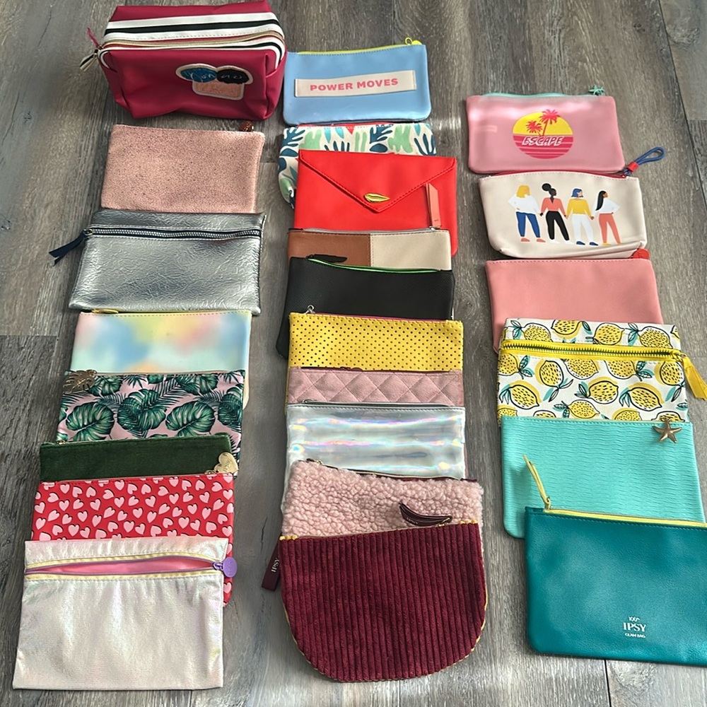 Ipsy Travel Makeup Bags 3 FOR $5